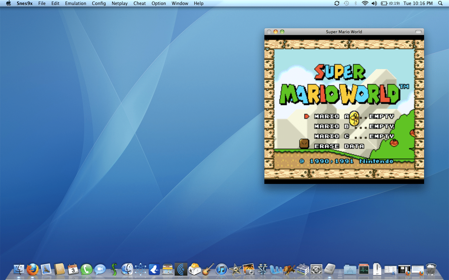 super nintendo emulator for mac