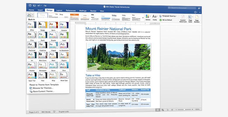 microsoft office 2016 for students mac with acsess